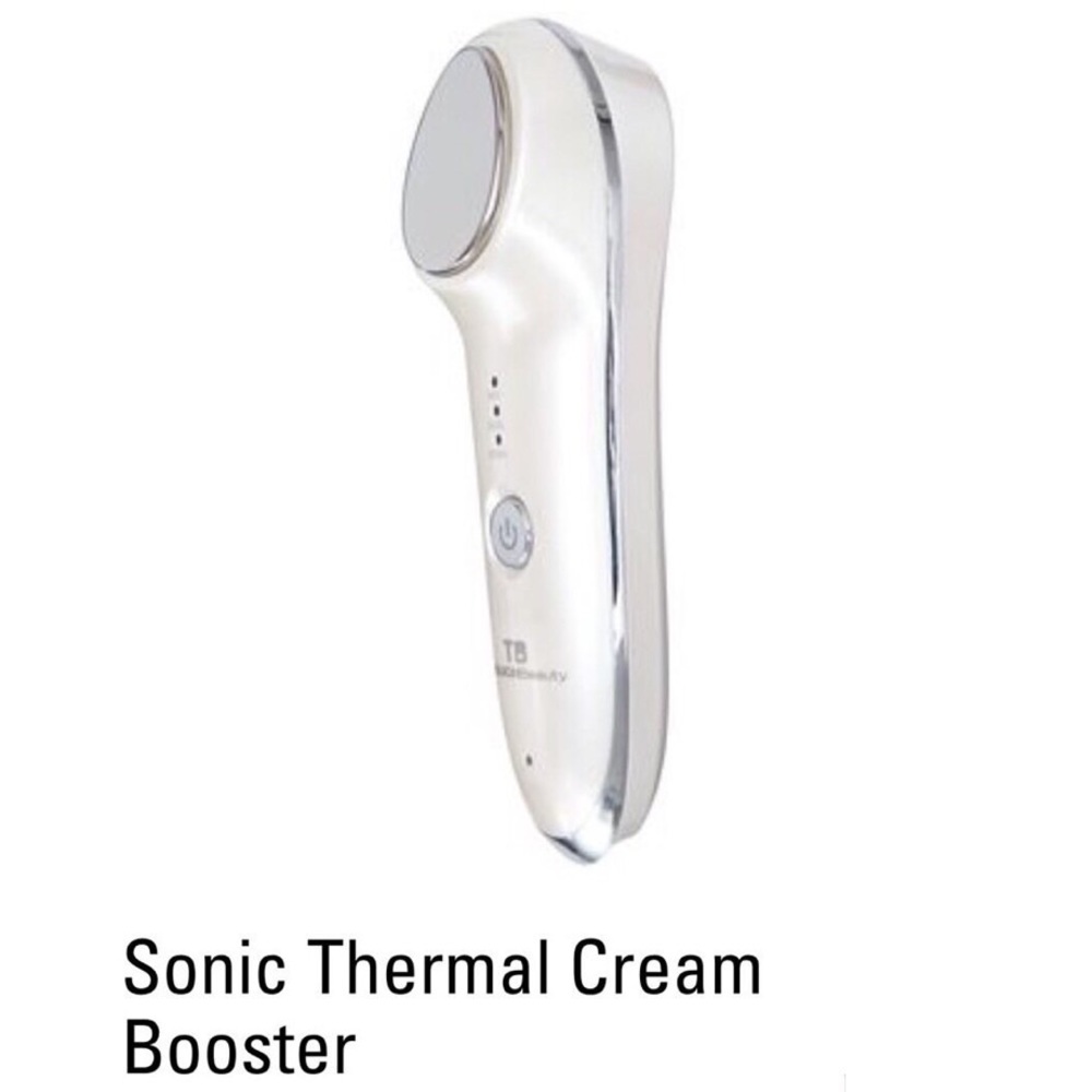 Sonic Thermal Cream Booster Facial Massager